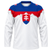 Fanúšikovský dres Slovensko biely - sublimovaný s motívom Tatier