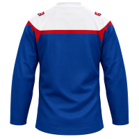 Originál modrého dresu hokejovej reprezentácie s motívom Tatier Originál modrého dresu hokejovej reprezentácie s motívom Tatier