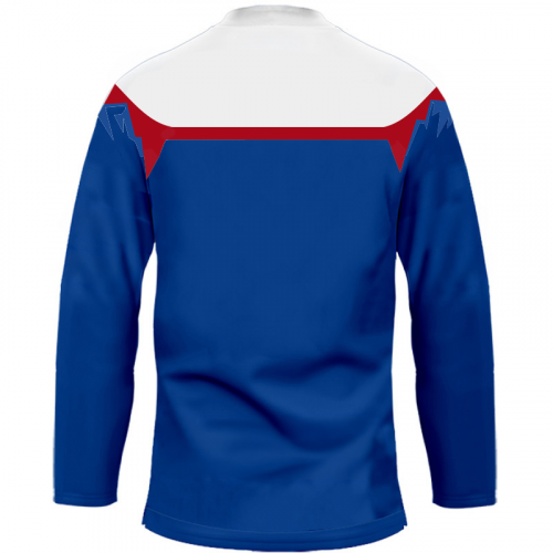 Fanúšikovský dres Slovensko modrý - sublimovaný s motívom Tatier