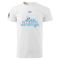 Fanúšikovské tričko MS U18 stars biele