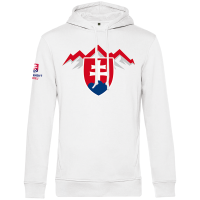 Fanúšikovská mikina Tatry biela
