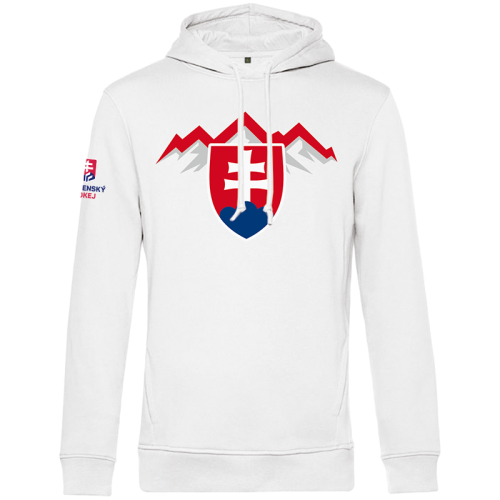 Fanúšikovská mikina Tatry biela