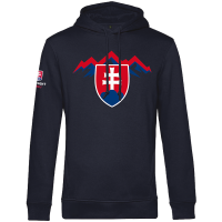 Fanúšikovská mikina Tatry modrá