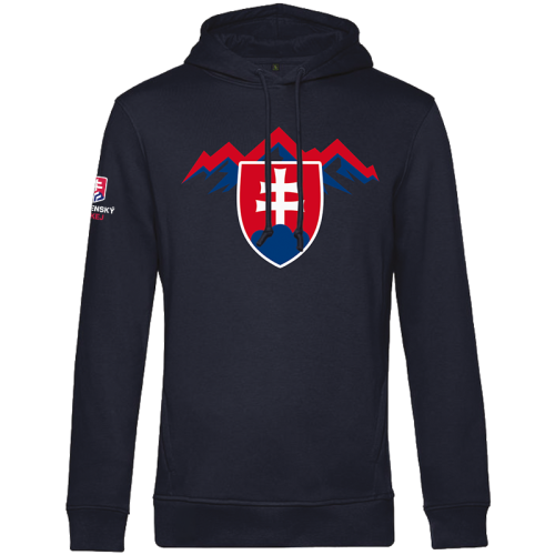 Fanúšikovská mikina Tatry modrá