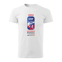 Fanúšikovské tričko biele Olympijská kvalifikácia 2024