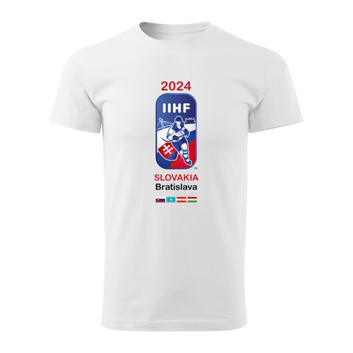 Fanúšikovské tričko biele Olympijská kvalifikácia 2024