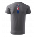 Fanúšikovské tričko šedé Hockey Slovakia 