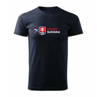 Fanúšikovské tričko modré Hockey Slovakia Fanúšikovské tričko modré Hockey Slovakia