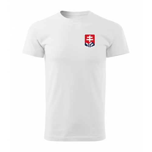 Fanúšikovské tričko biele Hockey Slovakia 