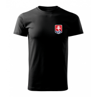 Fanúšikovské tričko čierne Hockey Slovakia Fanúšikovské tričko čierne Hockey Slovakia