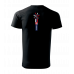 Fanúšikovské tričko čierne Hockey Slovakia 2024