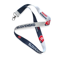 Šnúrka na krk s logom HOCKEY SLOVAKIA