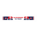 Fanúšikovský šál flísovaný / obojstranný Slovensko do toho