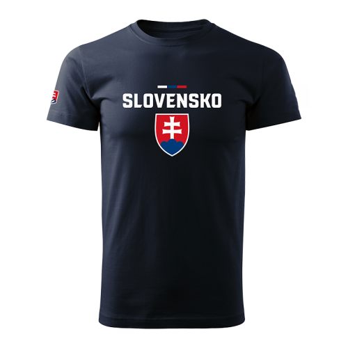Fanúšikovské tričko modré Slovensko
