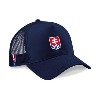 Šiltovka modrá s logom HOCKEY SLOVAKIA