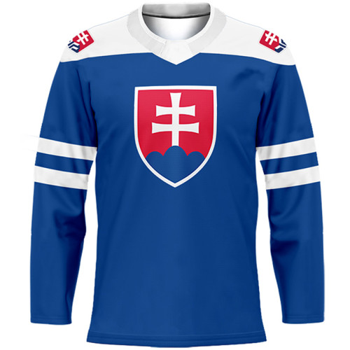 Reprezentačný dres Slovensko modrý 2023/2024 - vyšívaný