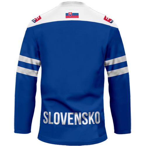 Reprezentačný dres Slovensko modrý 2023/2024 - vyšívaný
